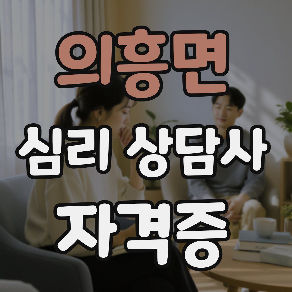 의흥면 심리 상담사 자격증