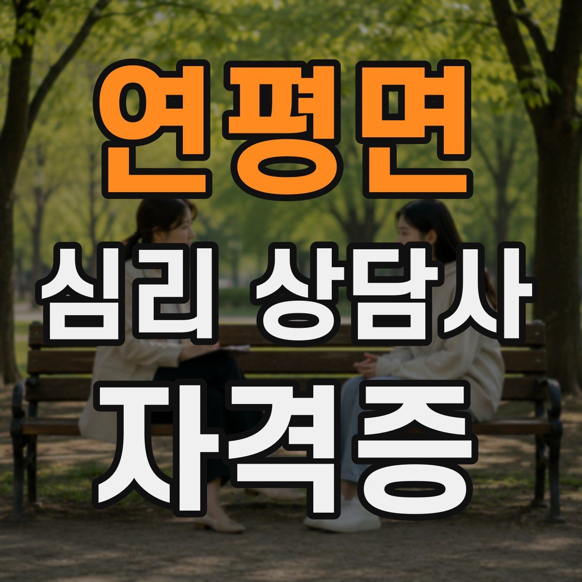 연평면 심리 상담사 자격증