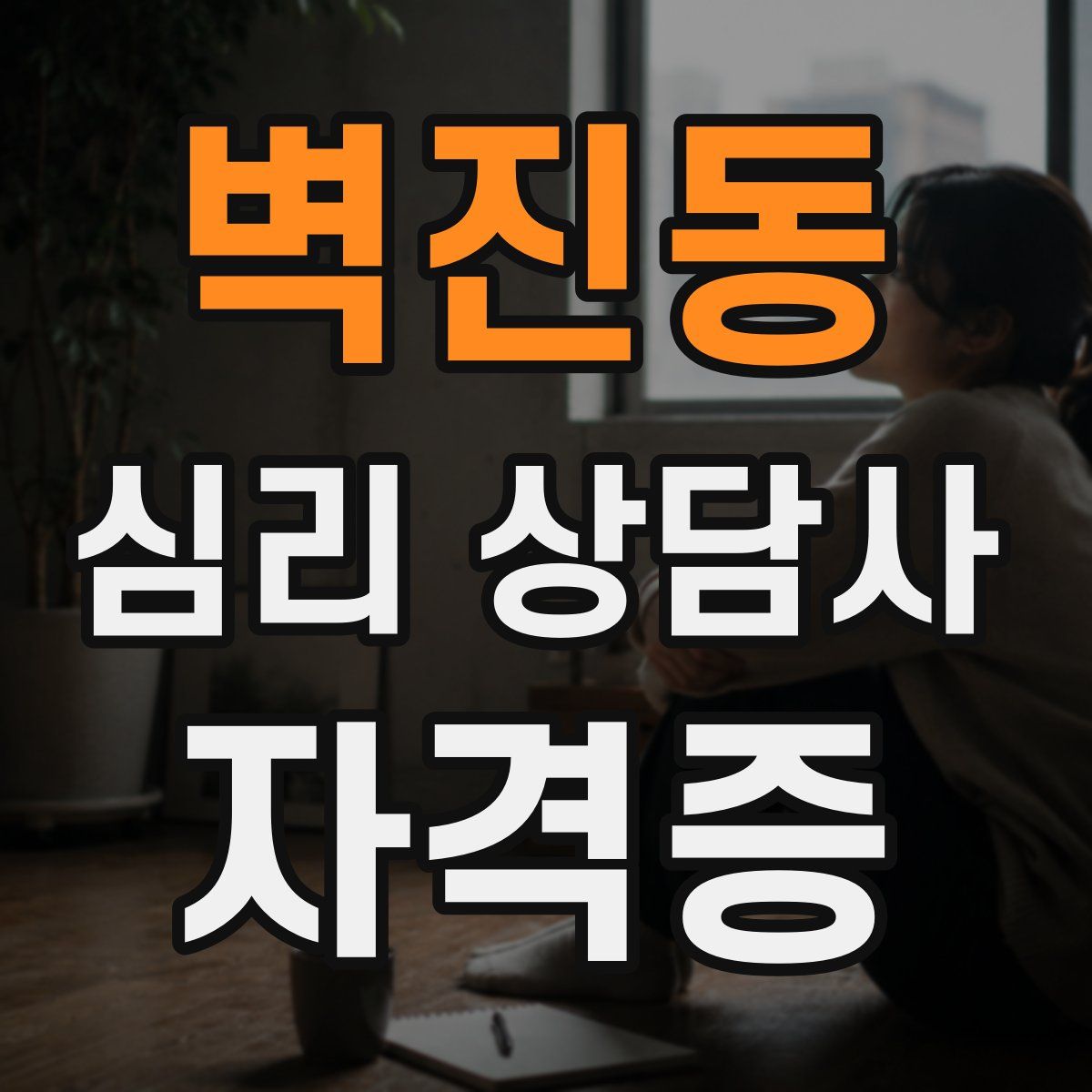 벽진동 심리 상담사 자격증