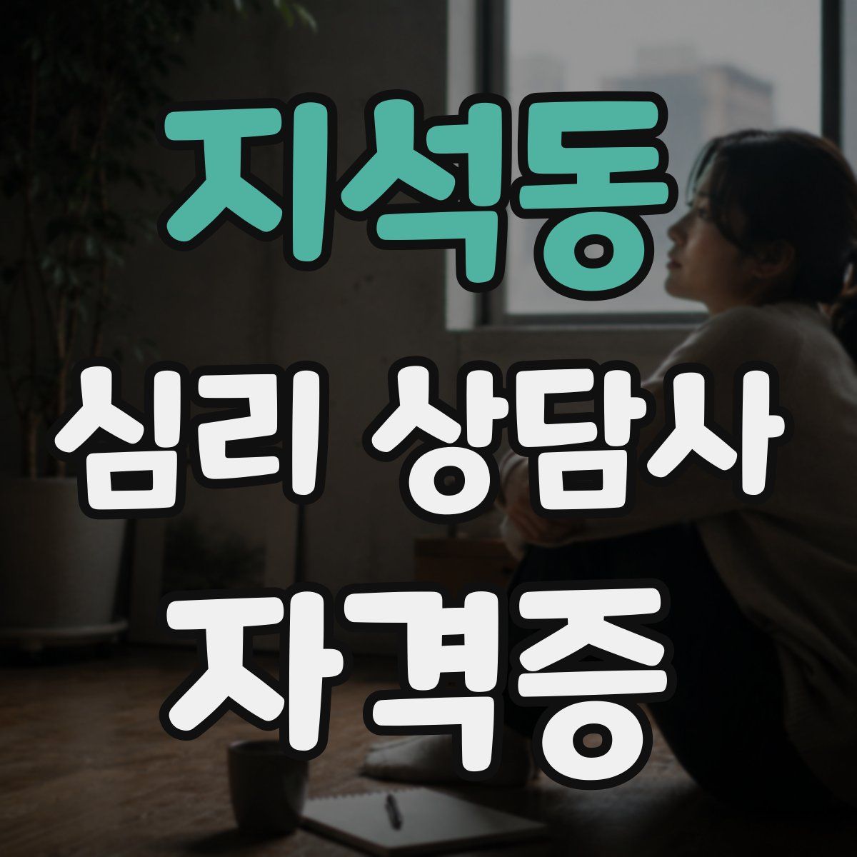 지석동 심리 상담사 자격증