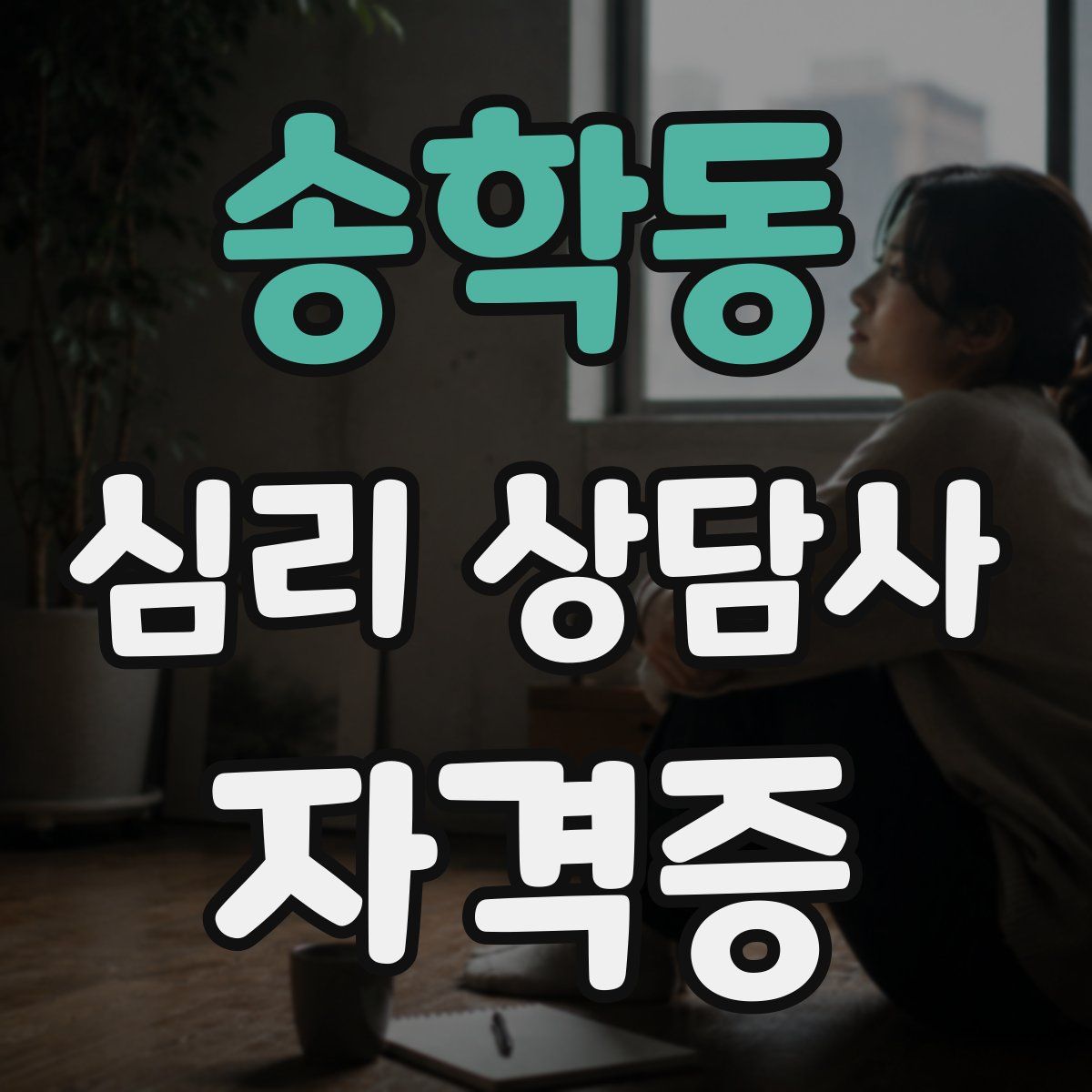송학동 심리 상담사 자격증
