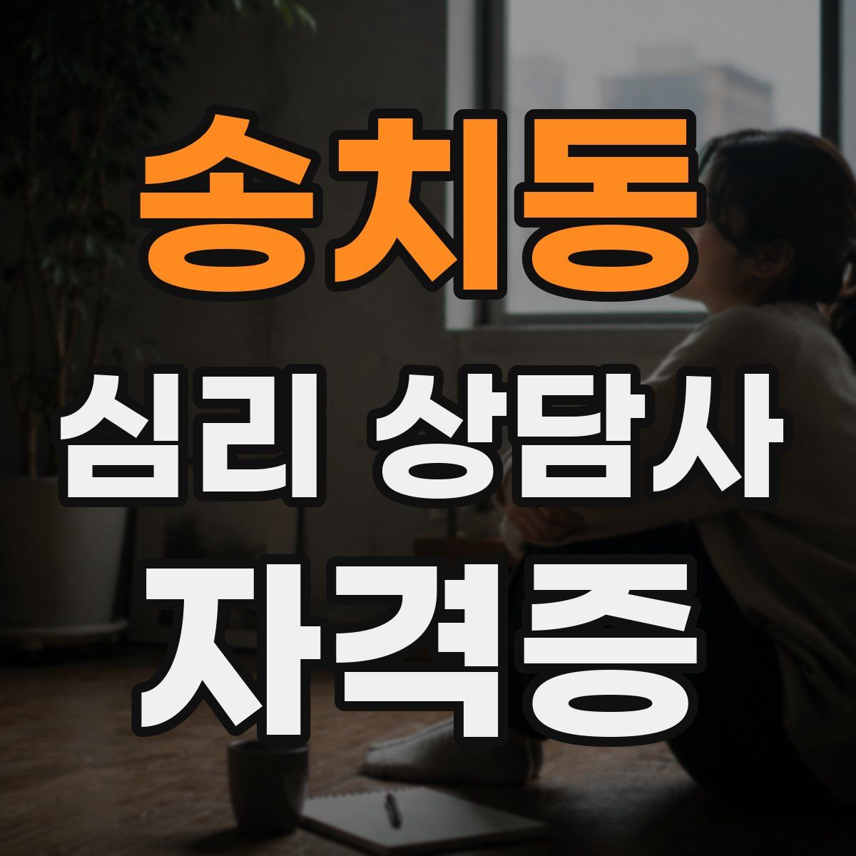 송치동 심리 상담사 자격증