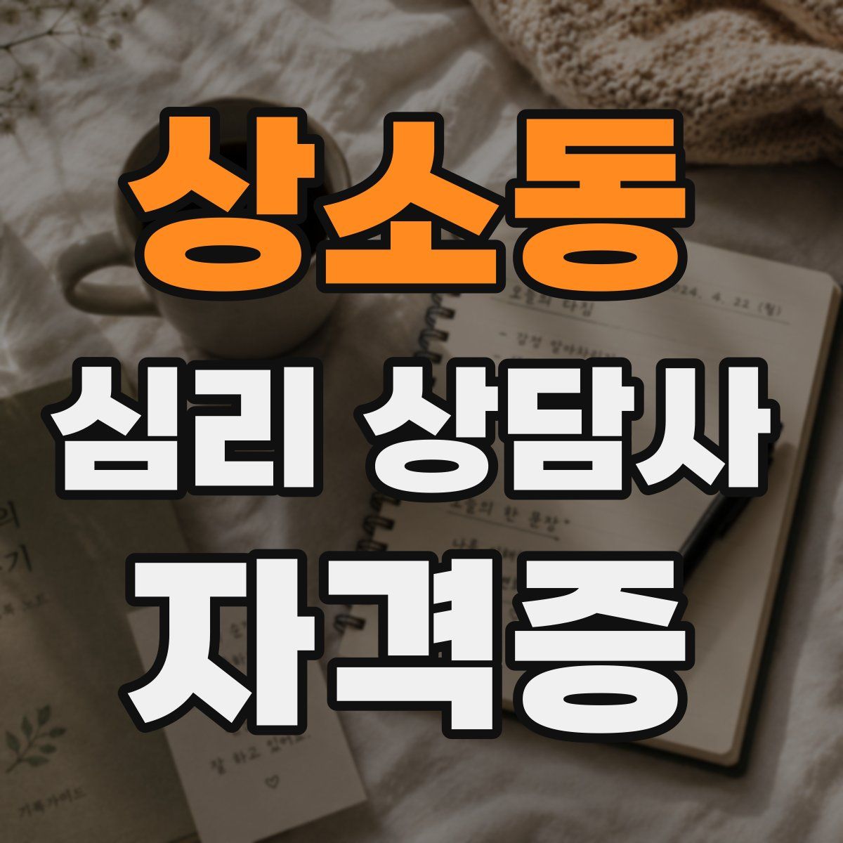 상소동 심리 상담사 자격증