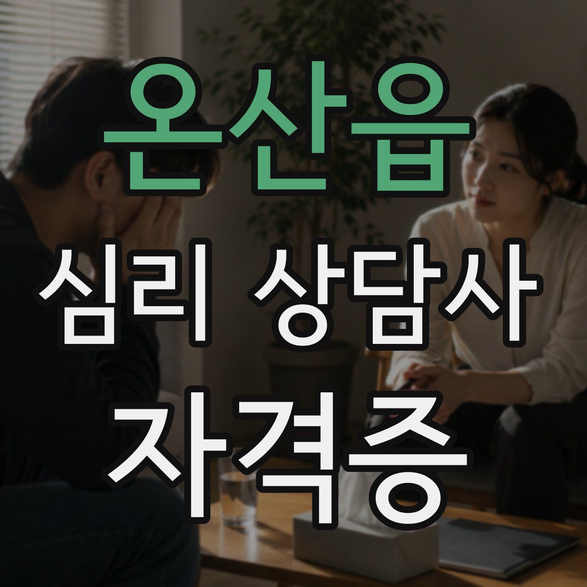 온산읍 심리 상담사 자격증