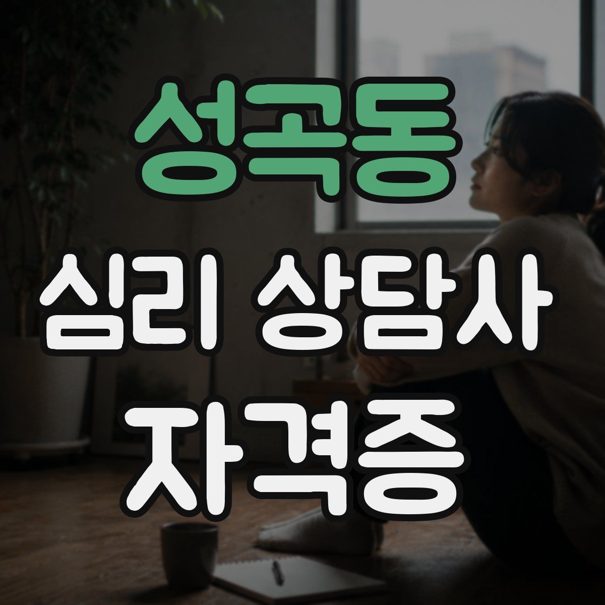 성곡동 심리 상담사 자격증