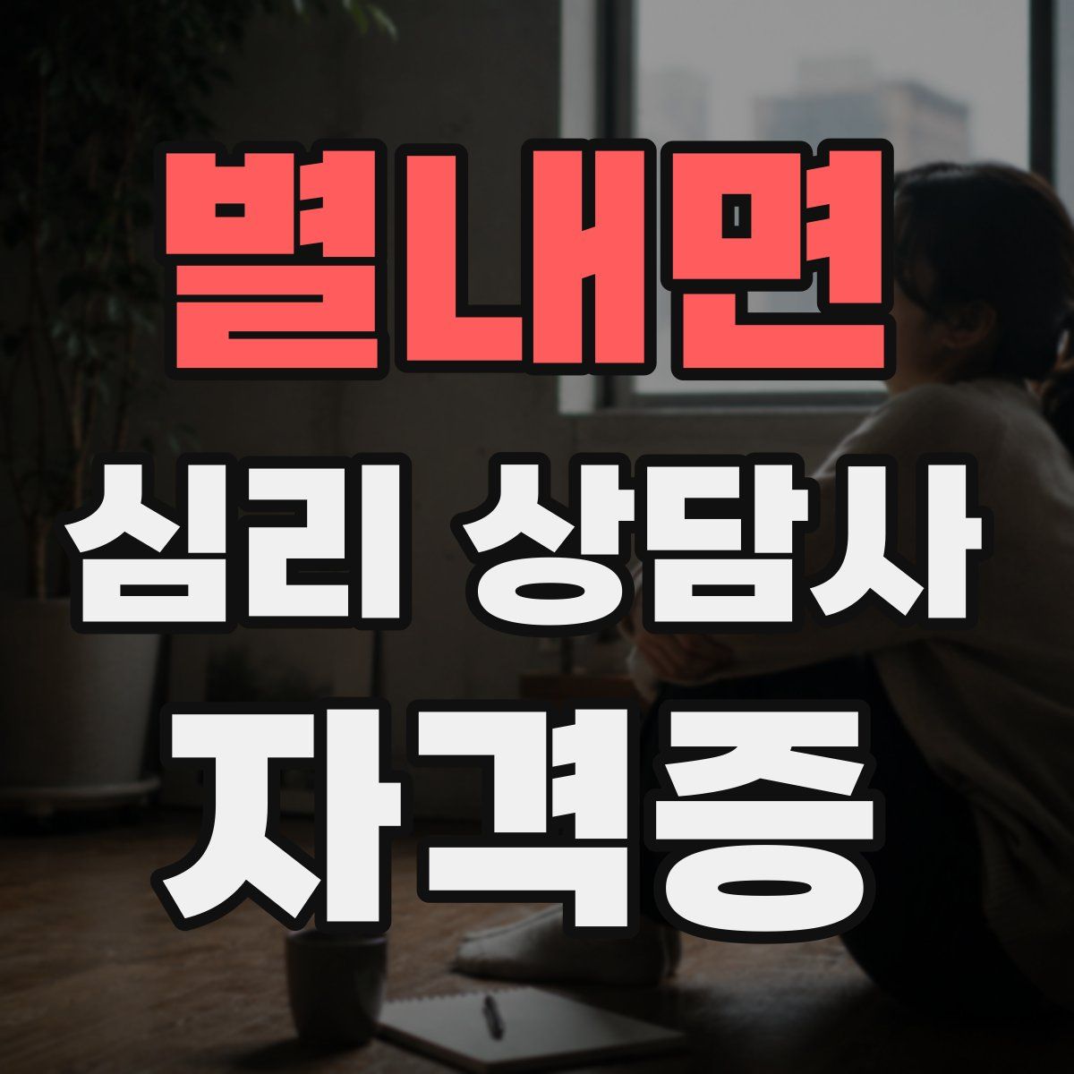 별내면 심리 상담사 자격증