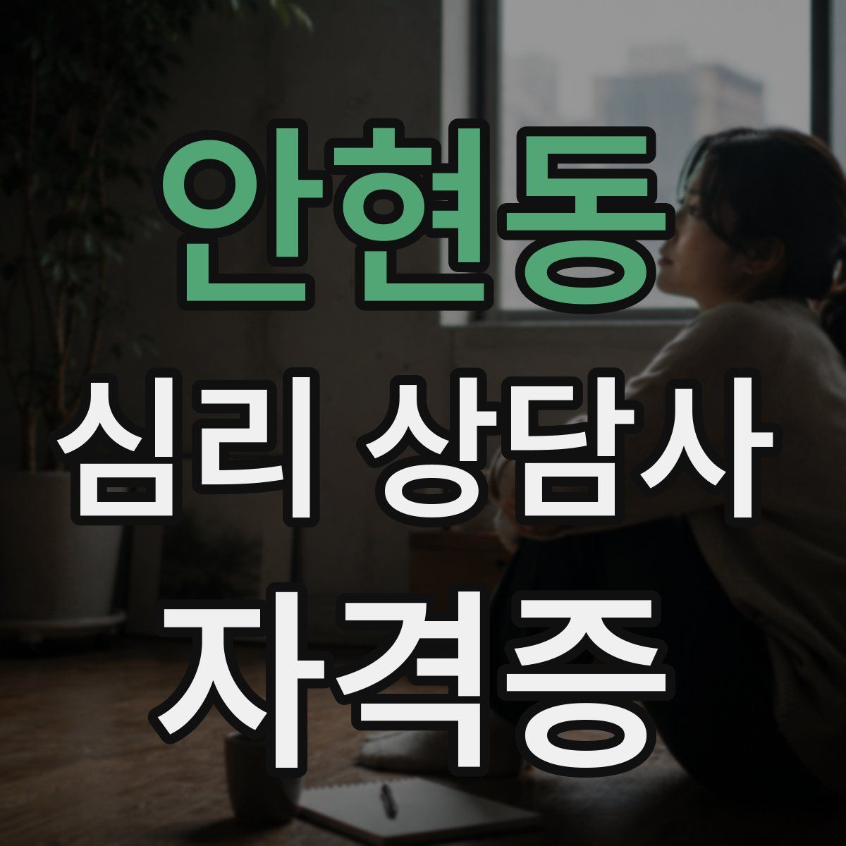 안현동 심리 상담사 자격증
