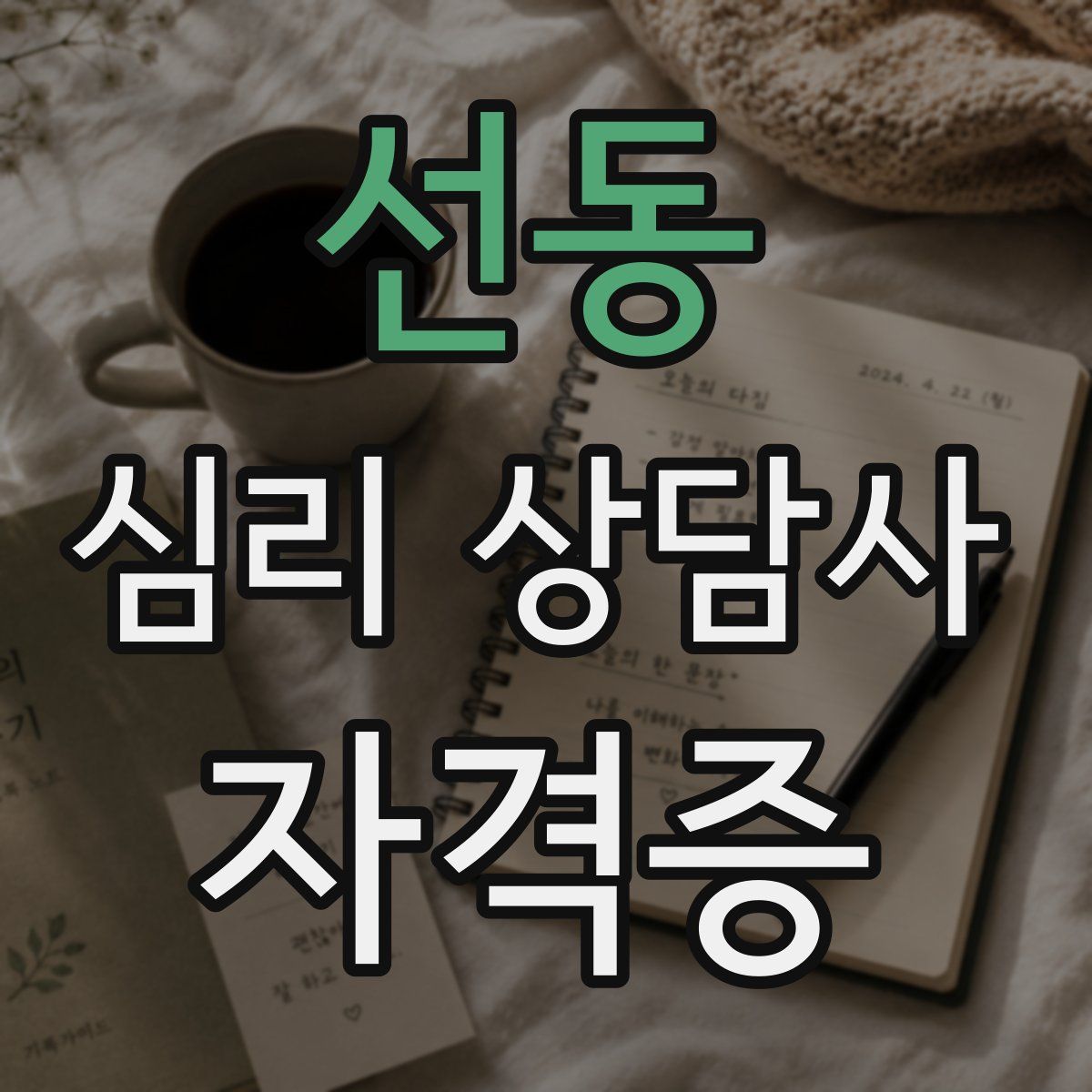 선동 심리 상담사 자격증
