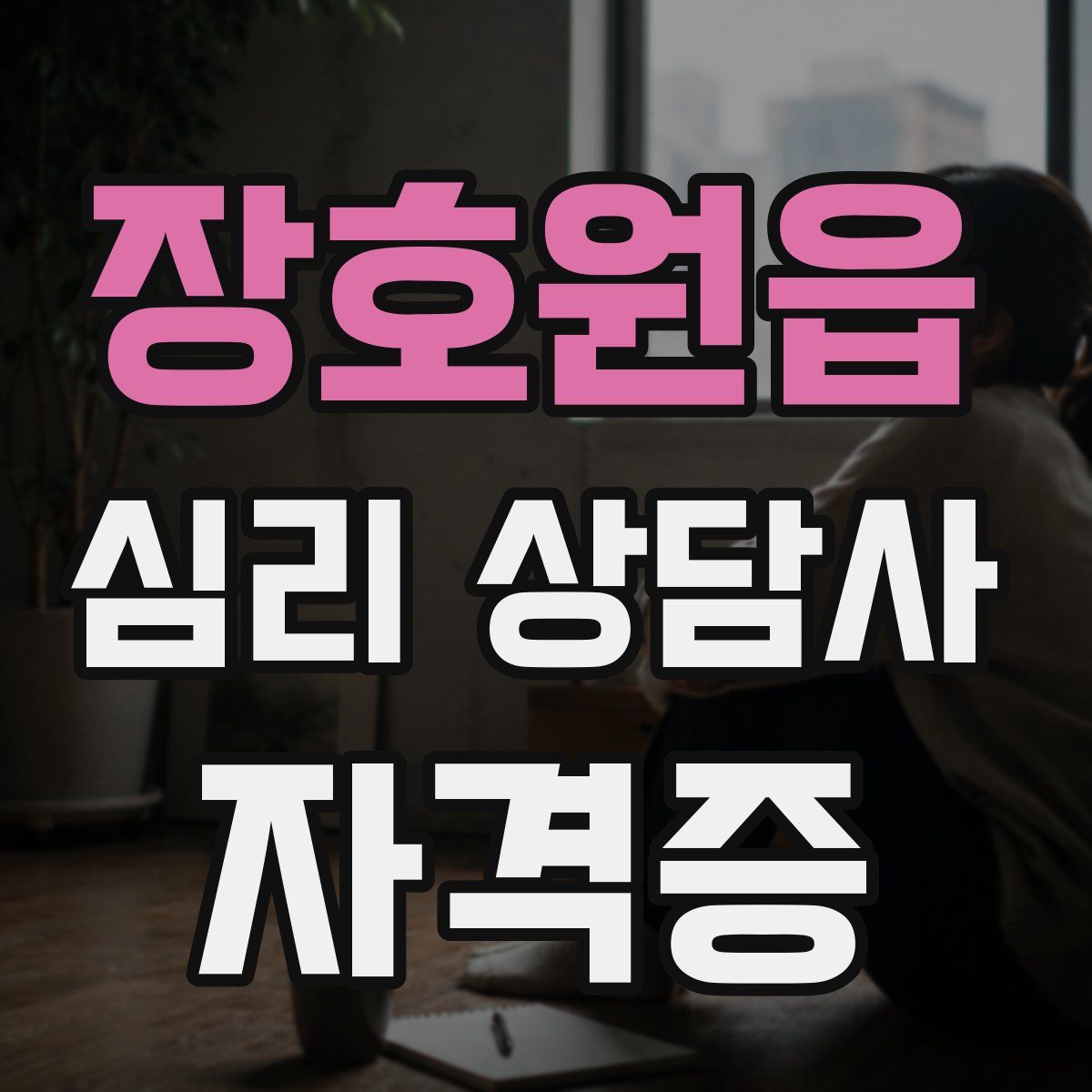 장호원읍 심리 상담사 자격증