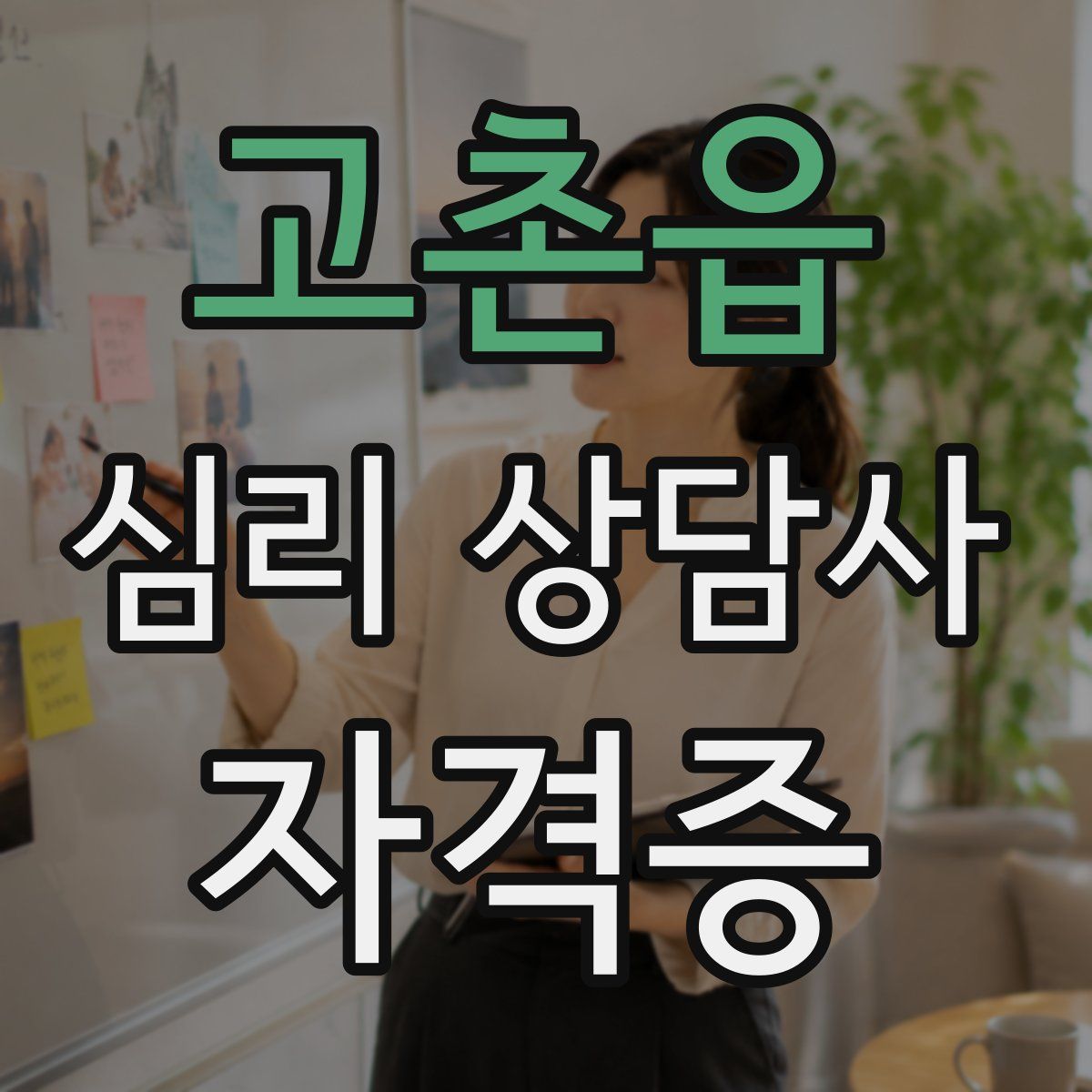 고촌읍 심리 상담사 자격증