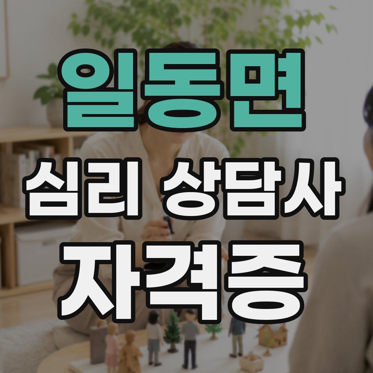일동면 심리 상담사 자격증