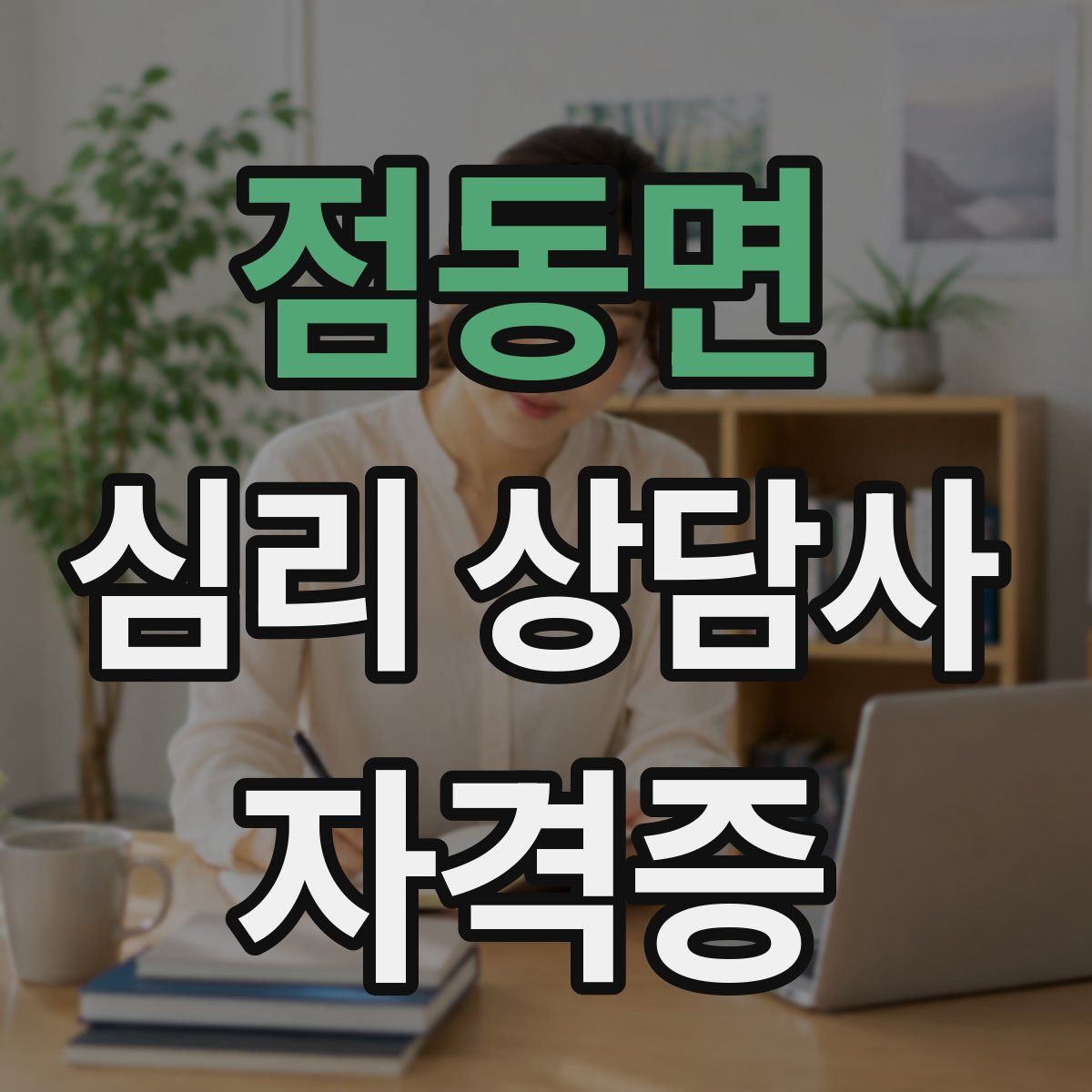 점동면 심리 상담사 자격증