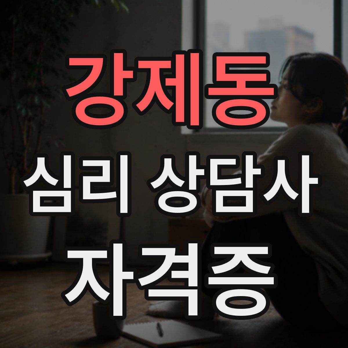강제동 심리 상담사 자격증