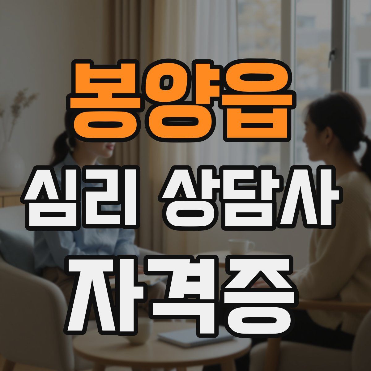 봉양읍 심리 상담사 자격증