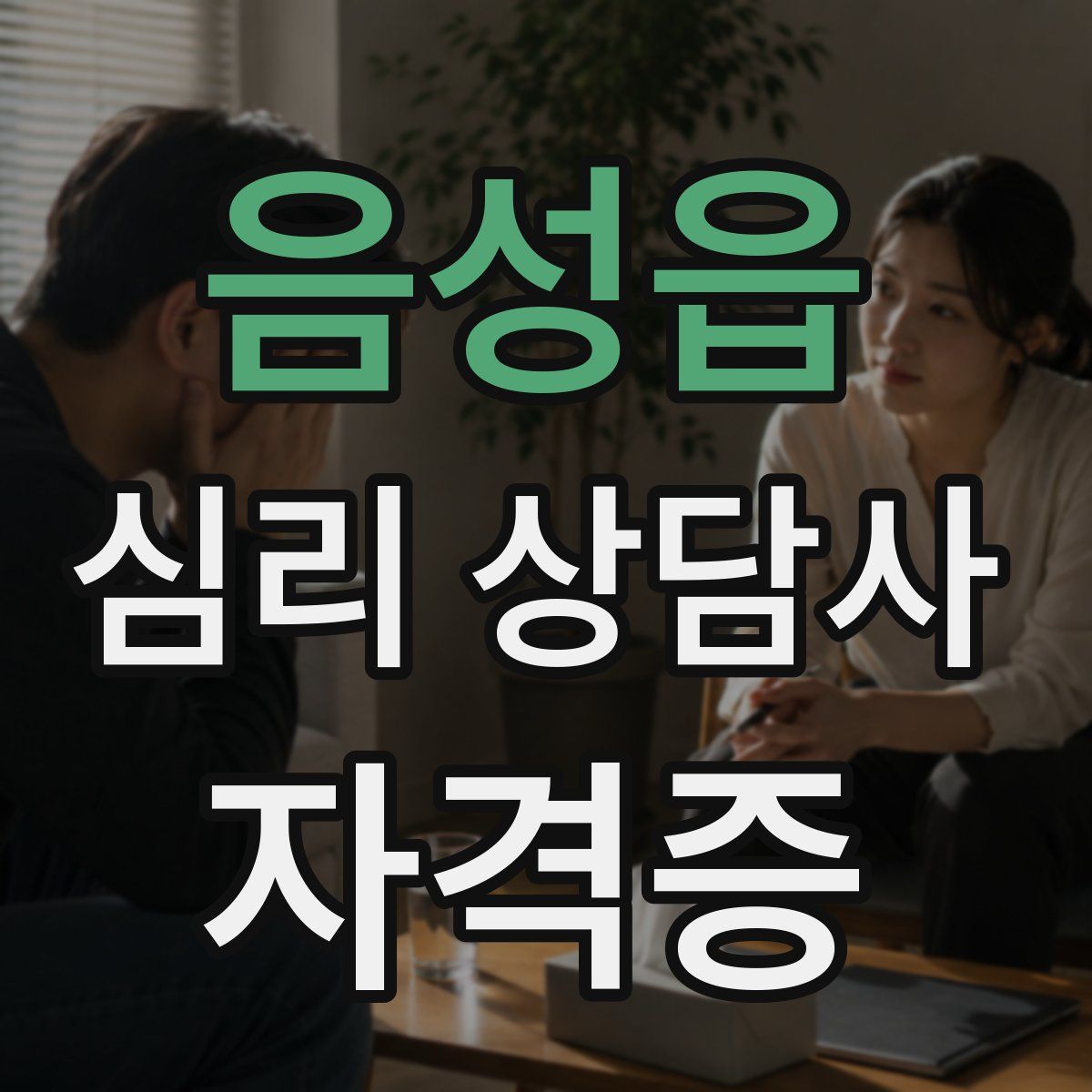 음성읍 심리 상담사 자격증