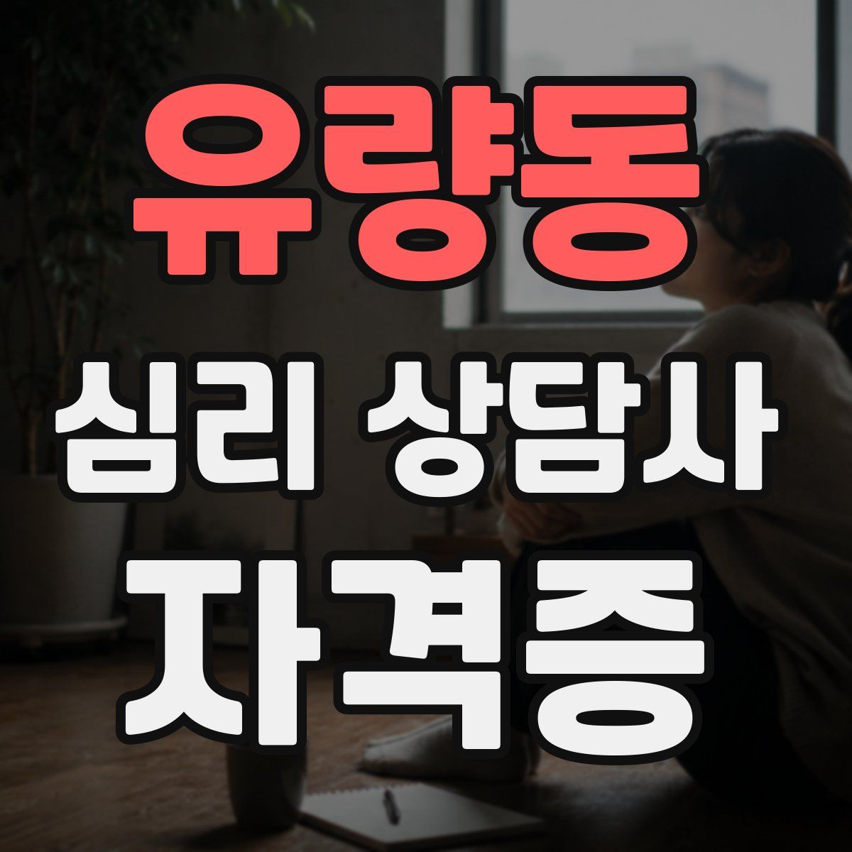 유량동 심리 상담사 자격증