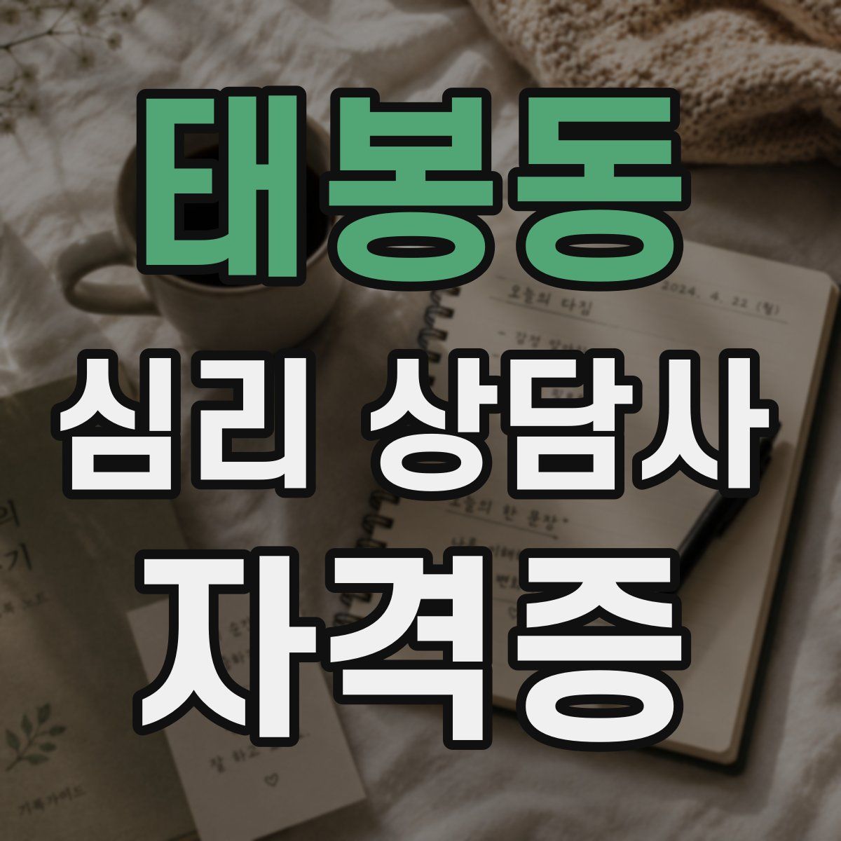태봉동 심리 상담사 자격증