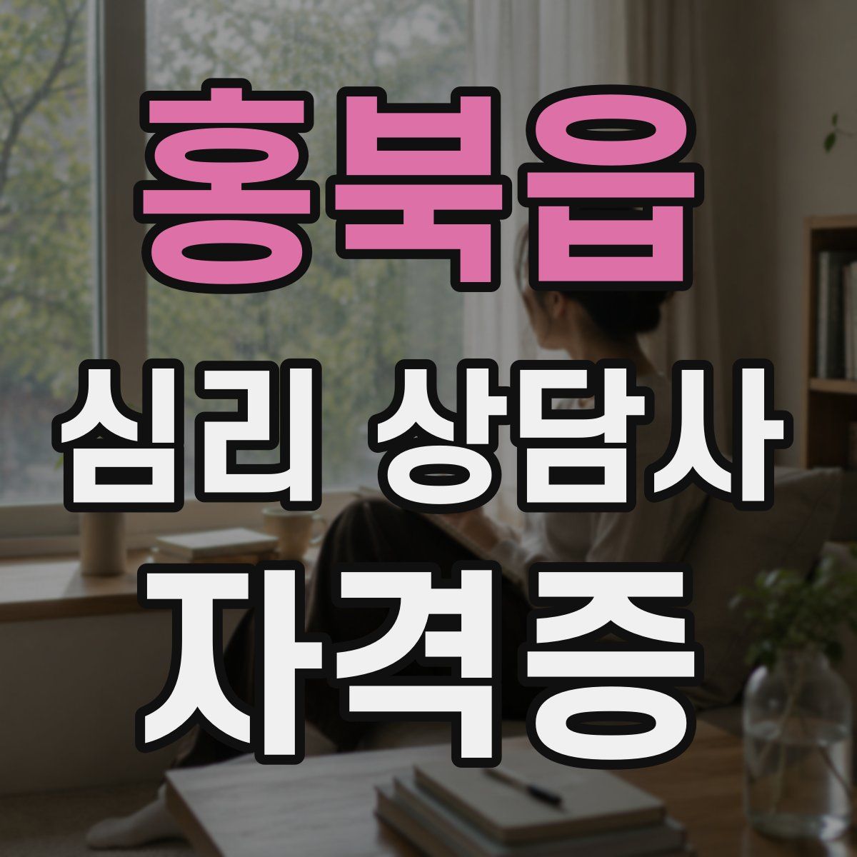 홍북읍 심리 상담사 자격증
