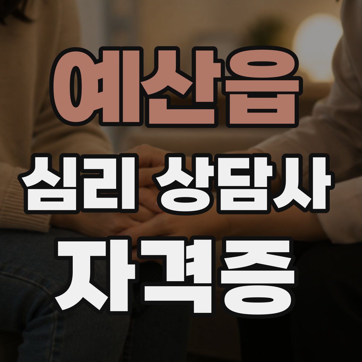 예산읍 심리 상담사 자격증