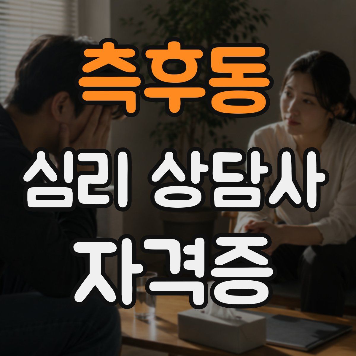 측후동 심리 상담사 자격증