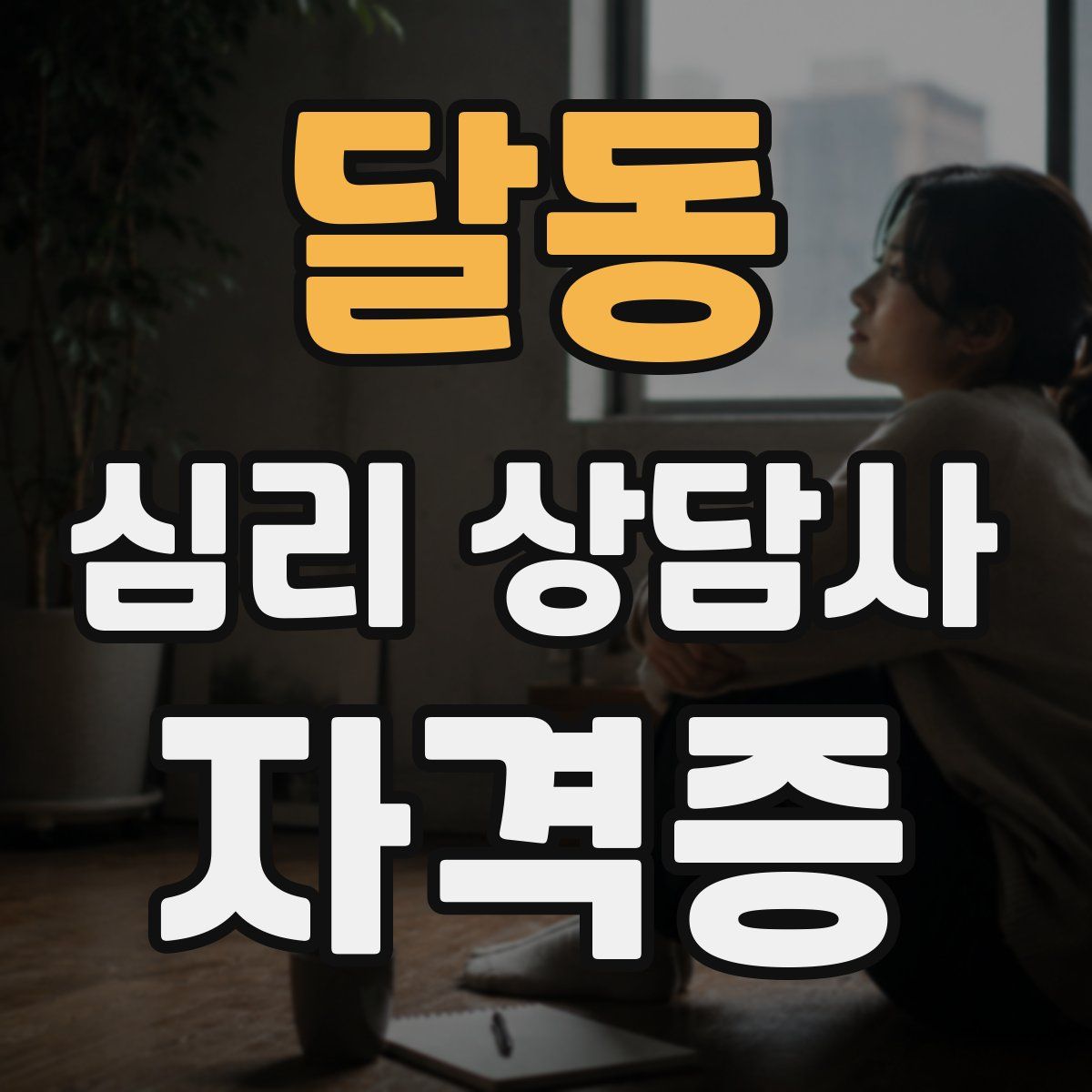 달동 심리 상담사 자격증