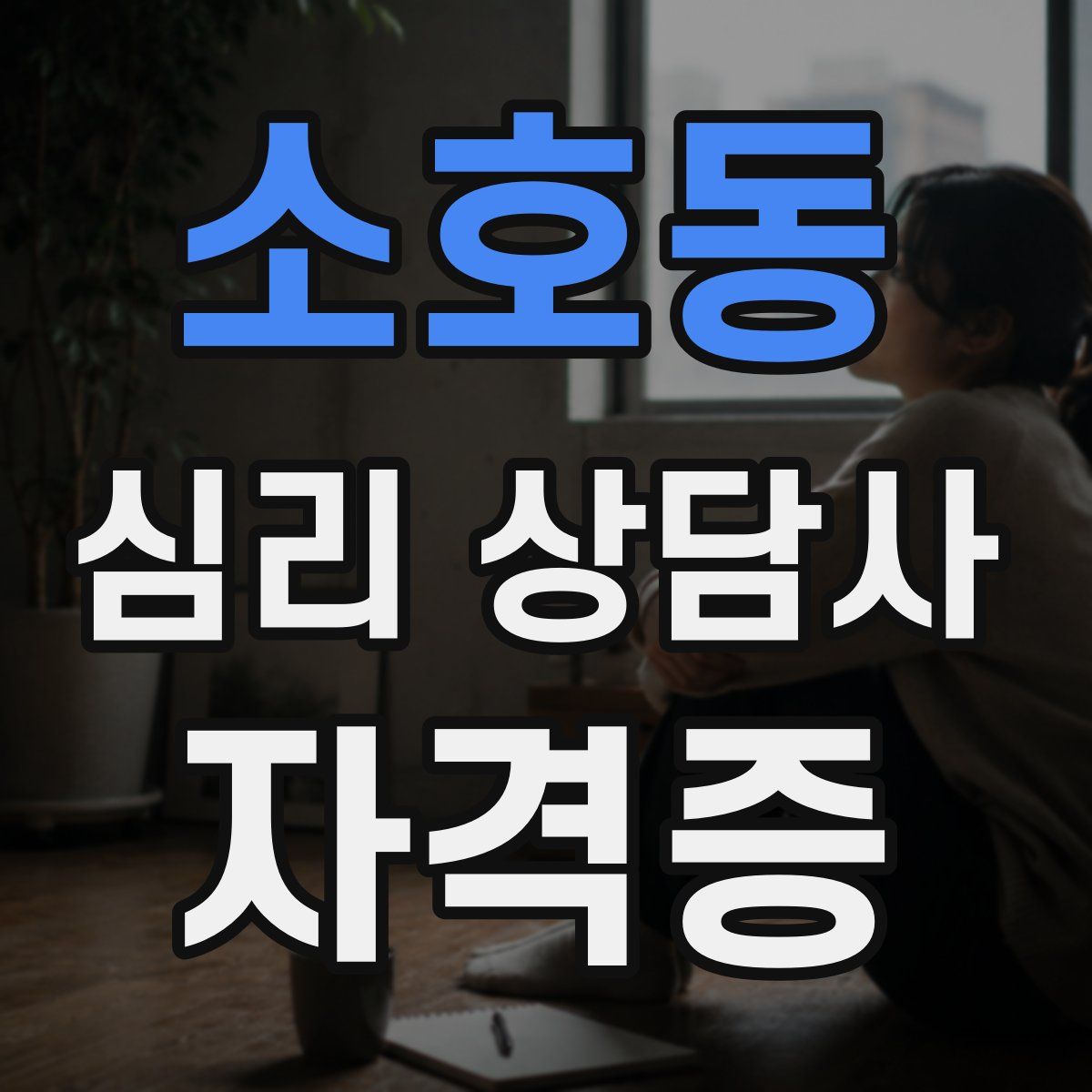 소호동 심리 상담사 자격증