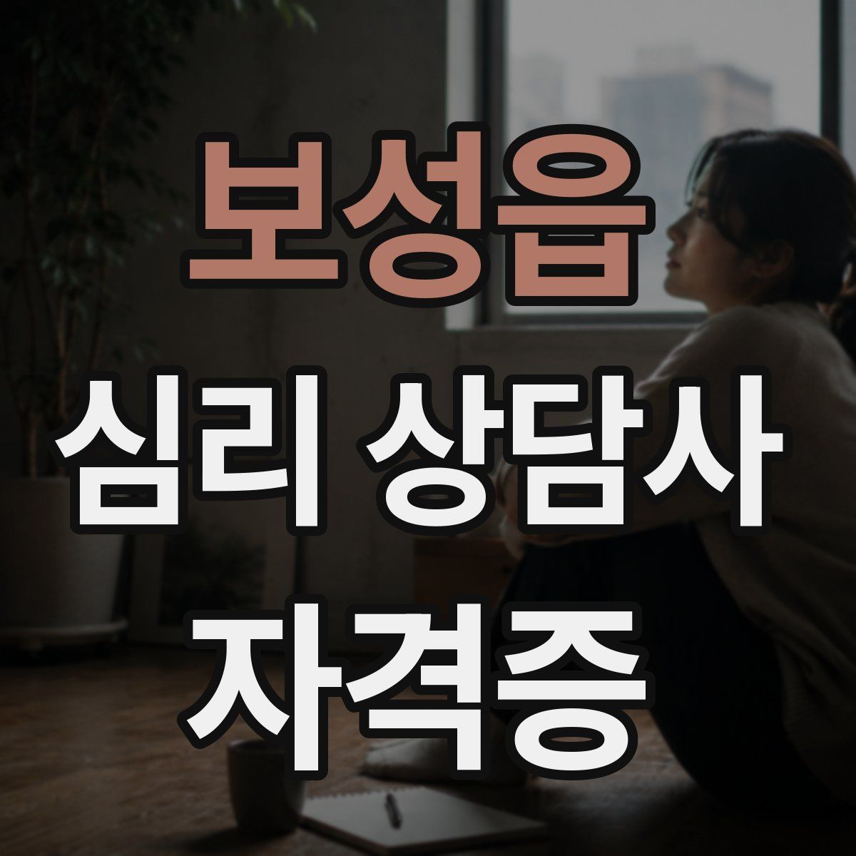 보성읍 심리 상담사 자격증