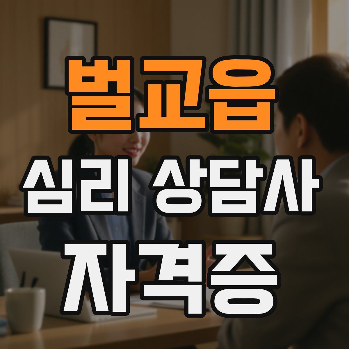 벌교읍 심리 상담사 자격증
