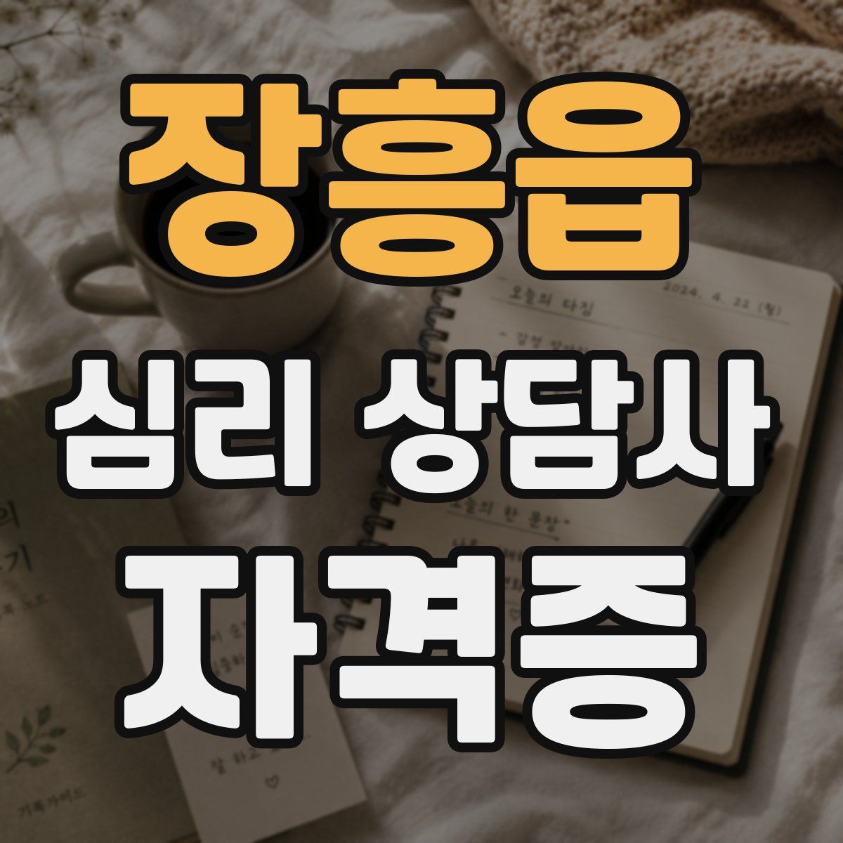 장흥읍 심리 상담사 자격증
