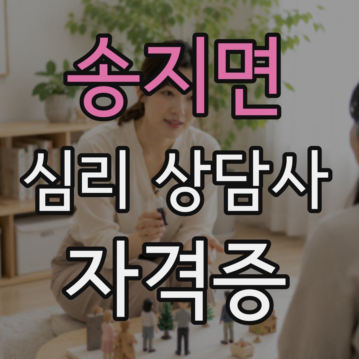 송지면 심리 상담사 자격증