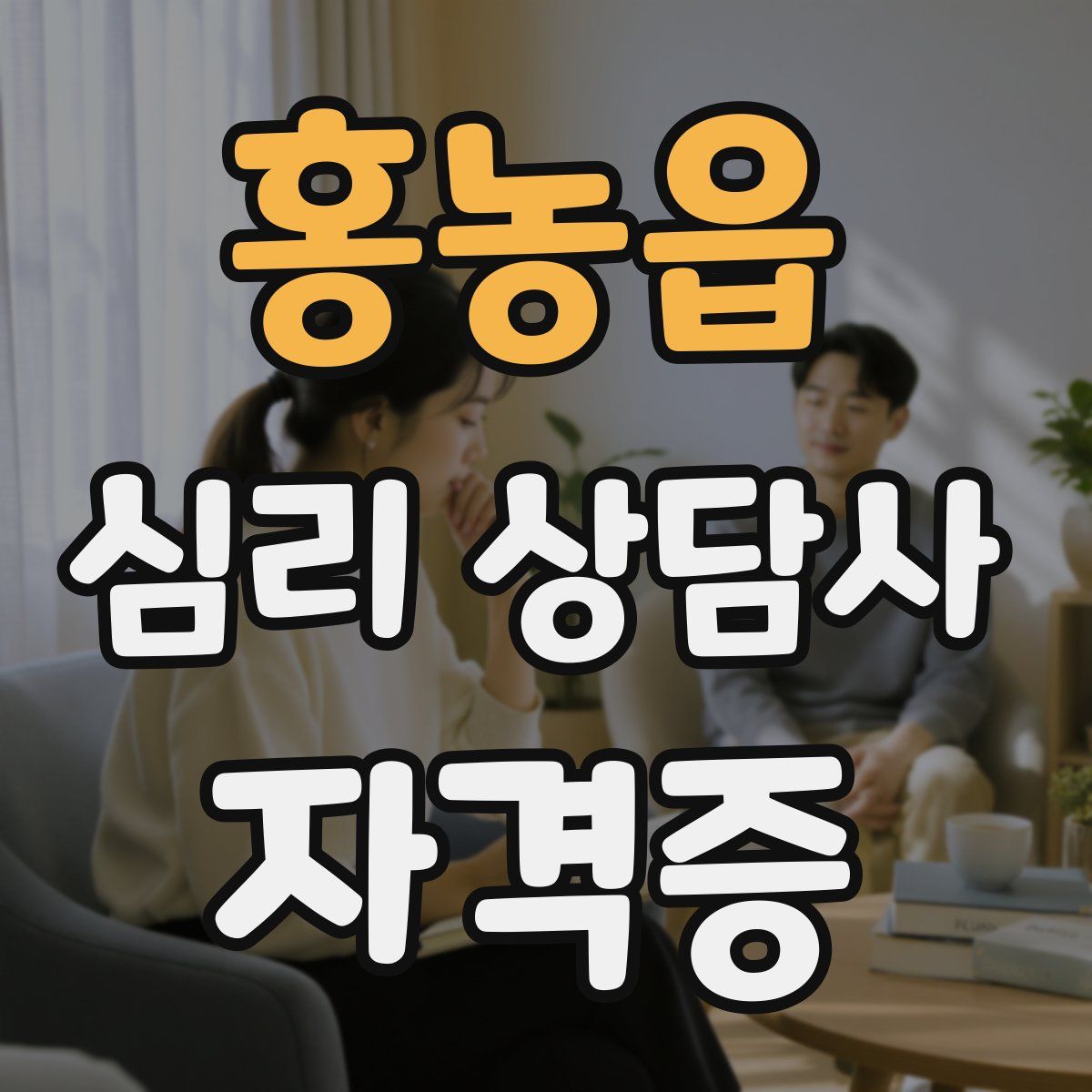 홍농읍 심리 상담사 자격증