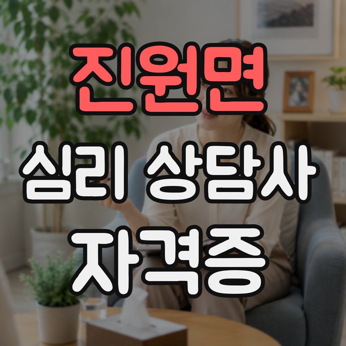 진원면 심리 상담사 자격증
