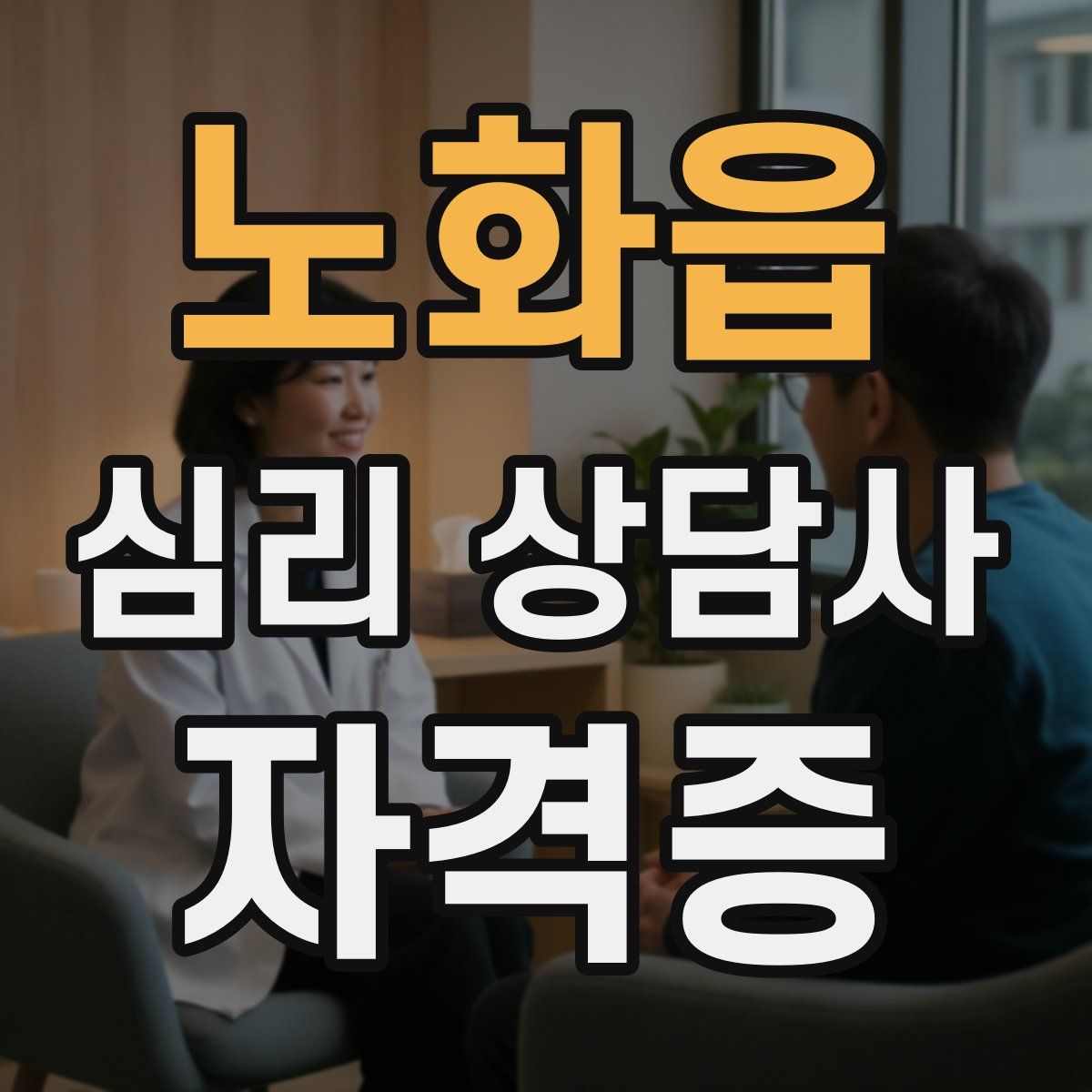 노화읍 심리 상담사 자격증