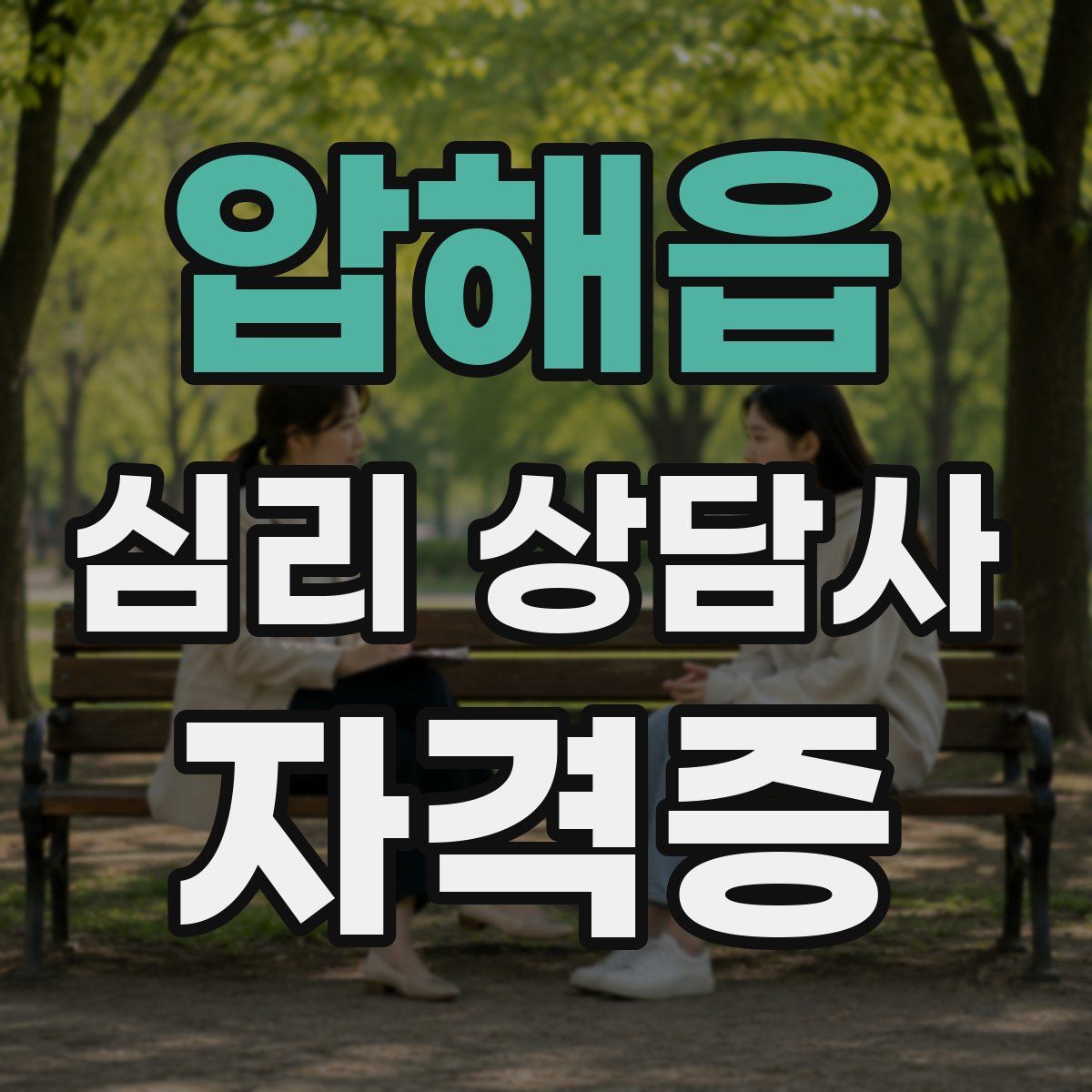 압해읍 심리 상담사 자격증