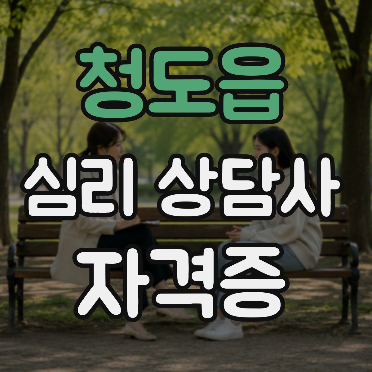 청도읍 심리 상담사 자격증