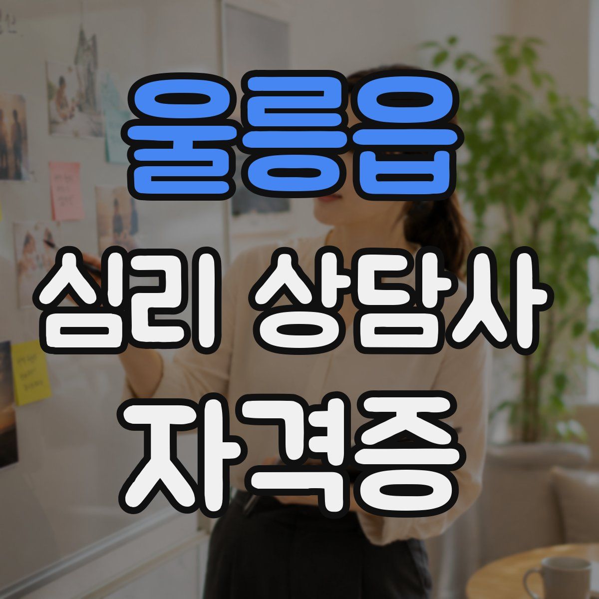 울릉읍 심리 상담사 자격증