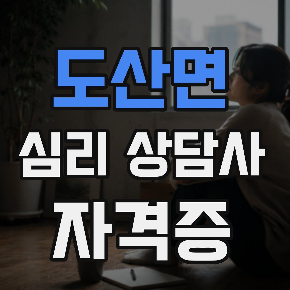 도산면 심리 상담사 자격증