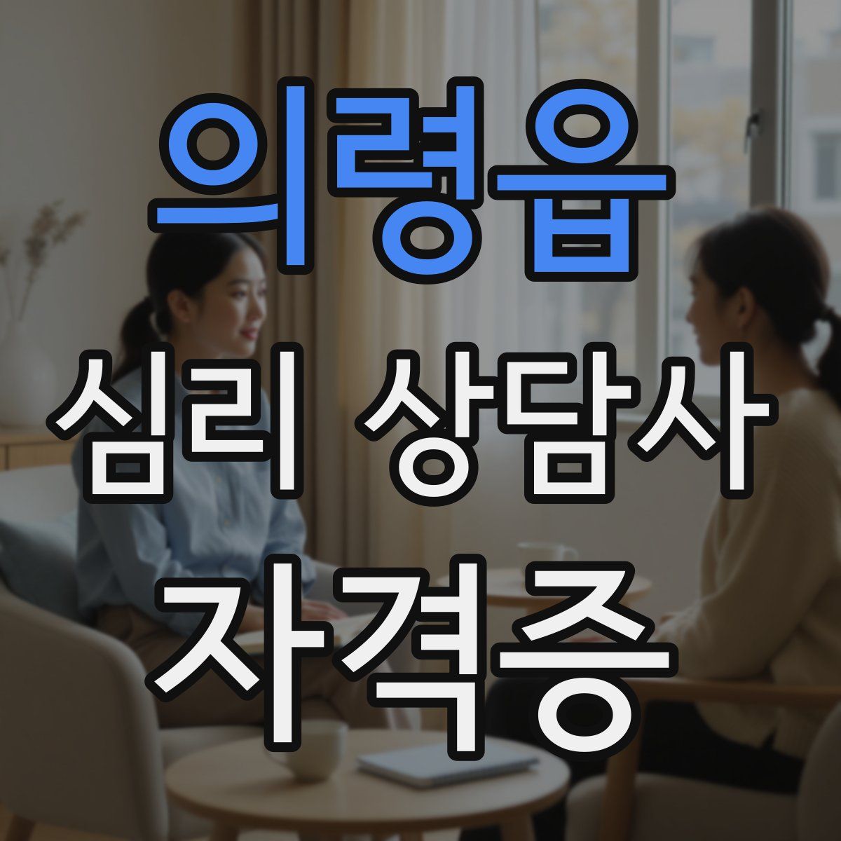 의령읍 심리 상담사 자격증