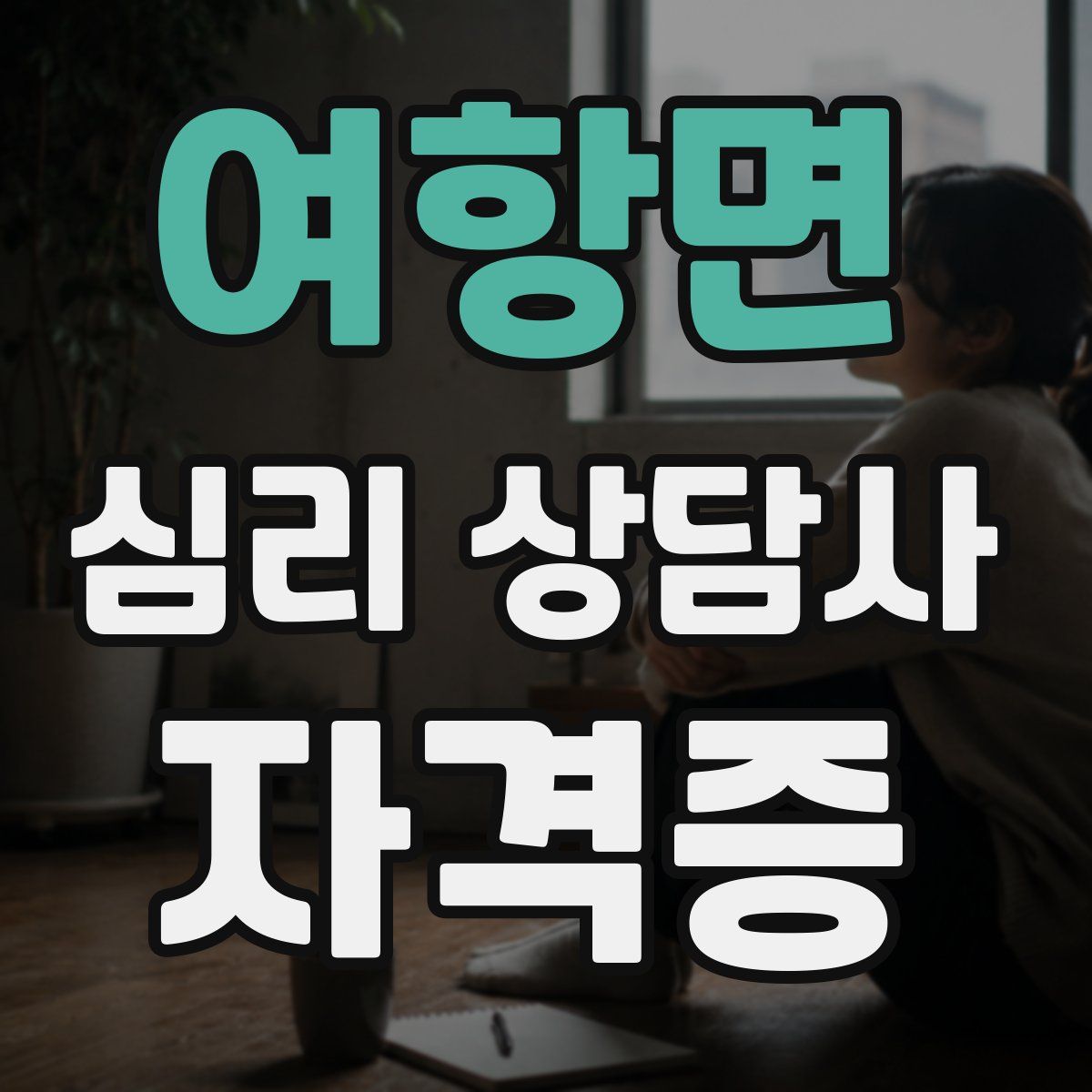 여항면 심리 상담사 자격증