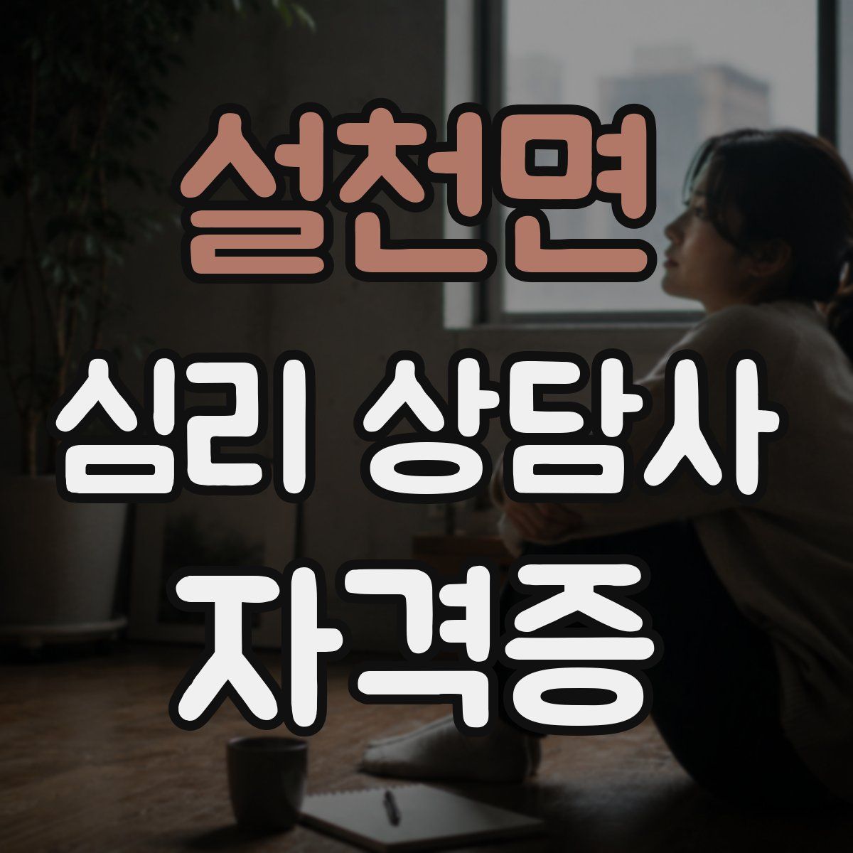 설천면 심리 상담사 자격증