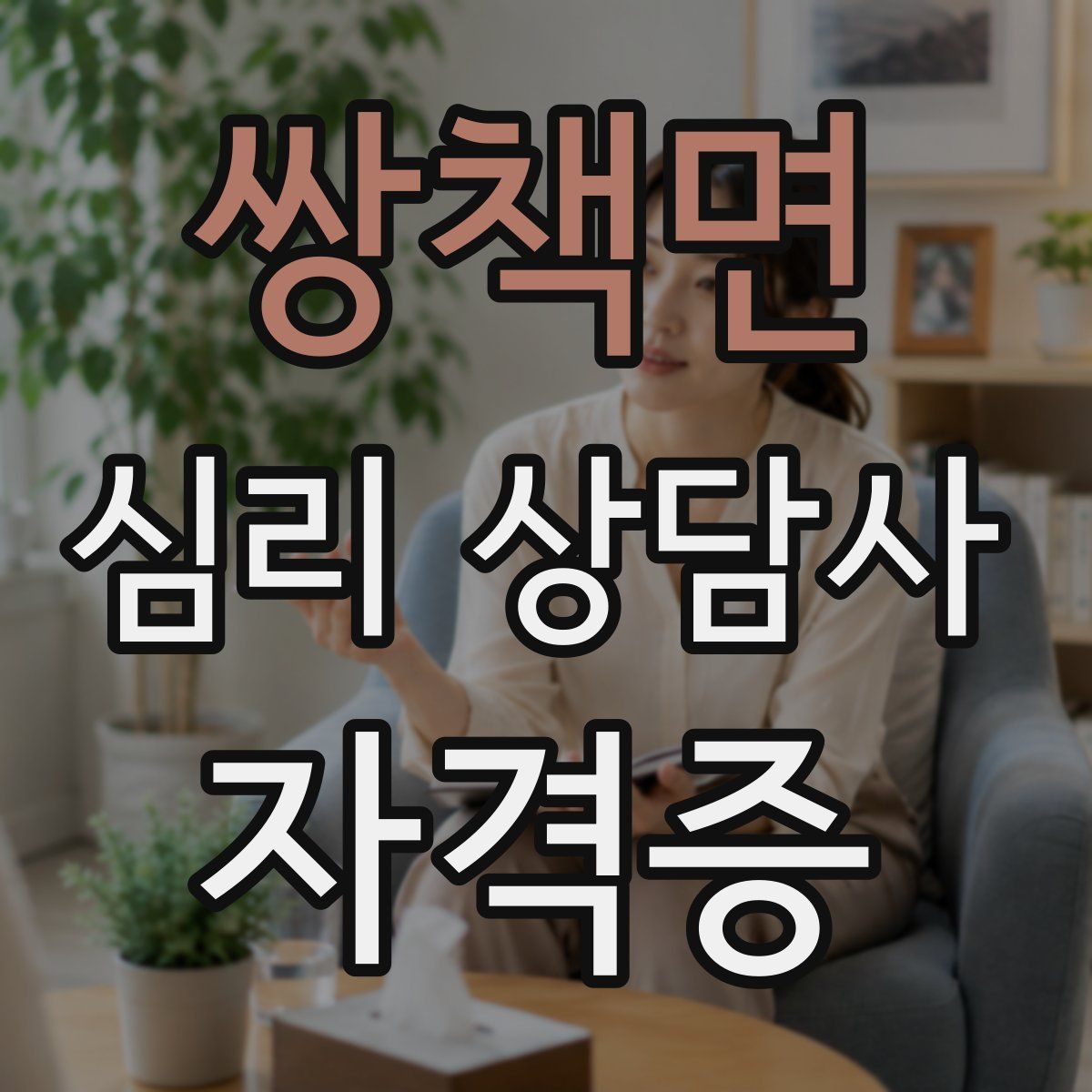 쌍책면 심리 상담사 자격증