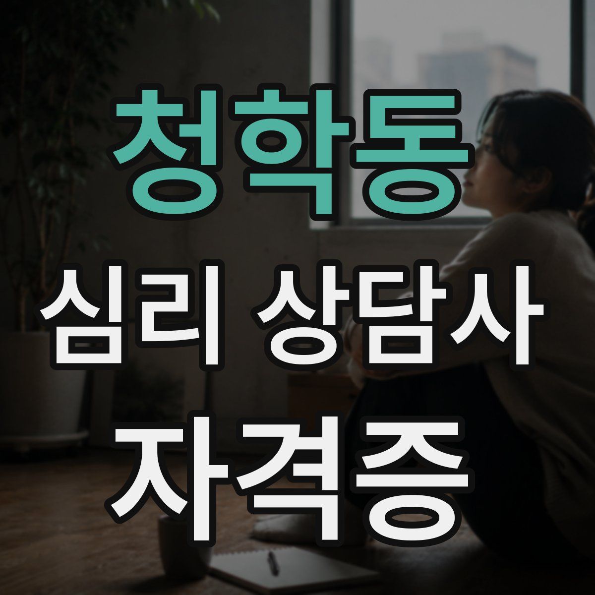 청학동 심리 상담사 자격증