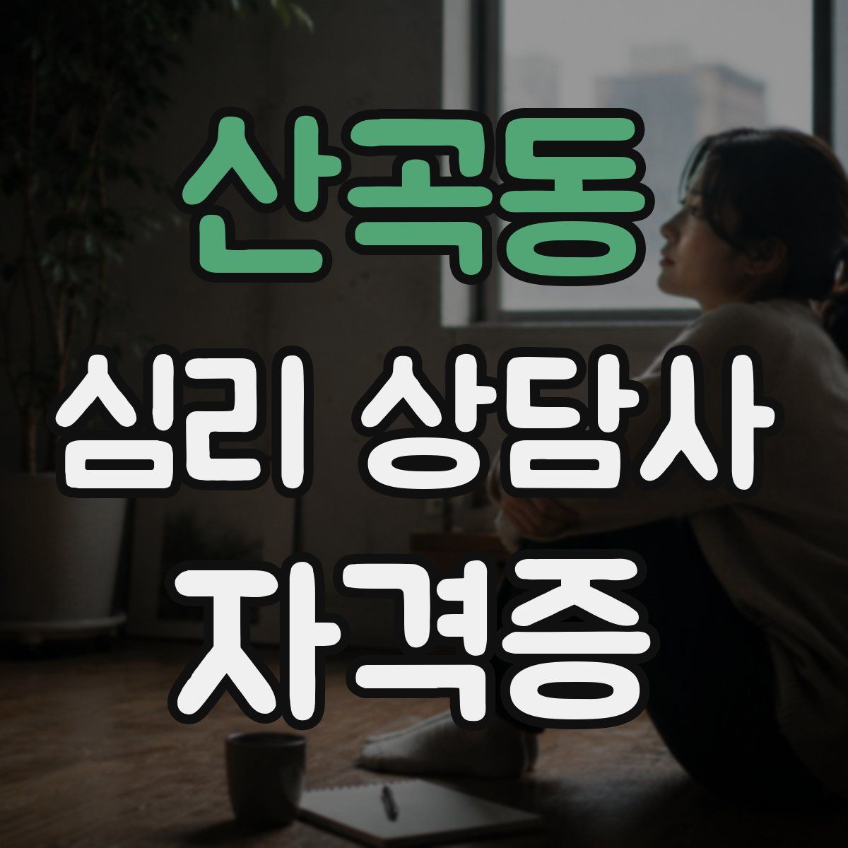 산곡동 심리 상담사 자격증