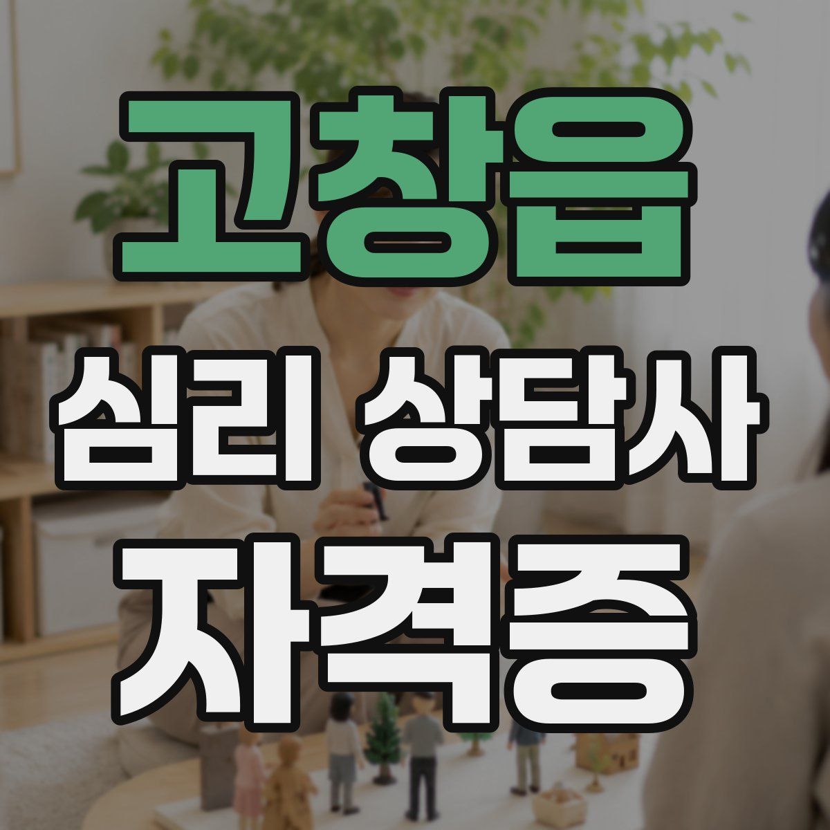 고창읍 심리 상담사 자격증