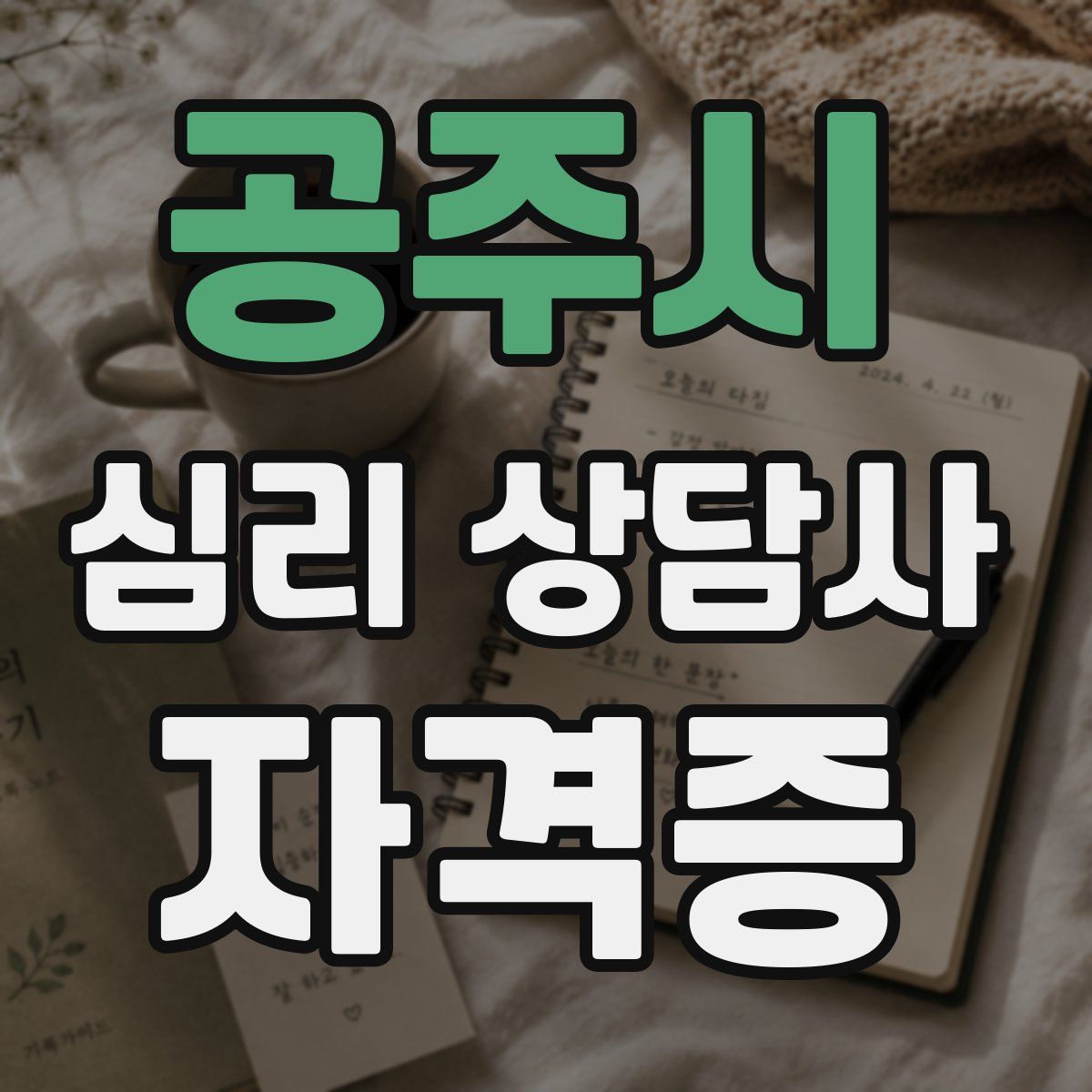 공주시 심리 상담사 자격증