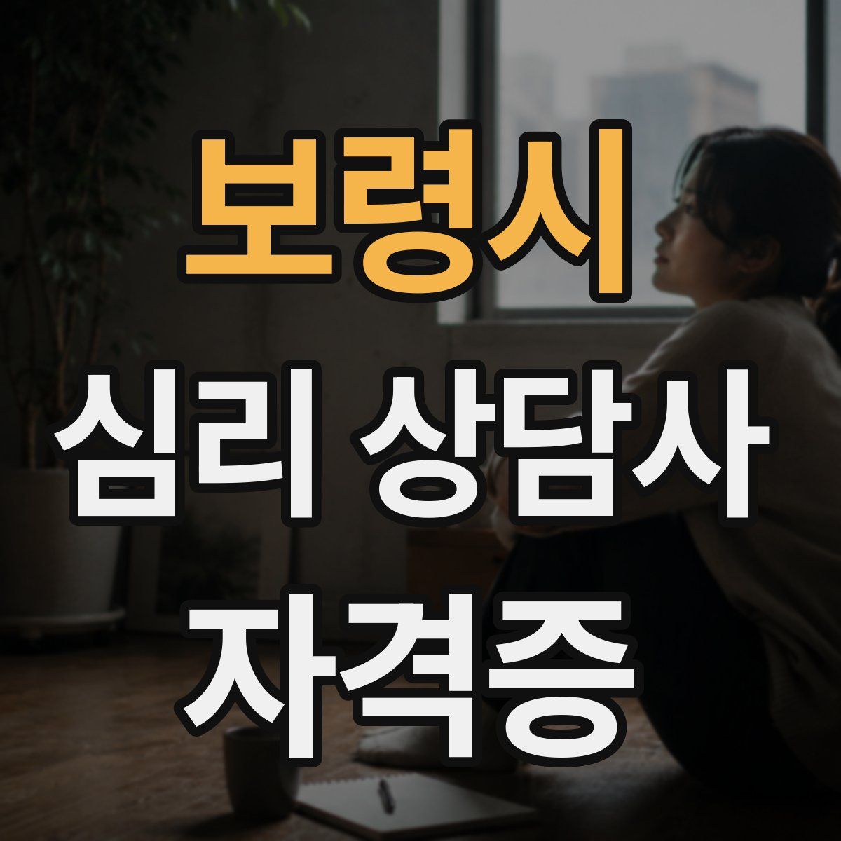 보령시 심리 상담사 자격증