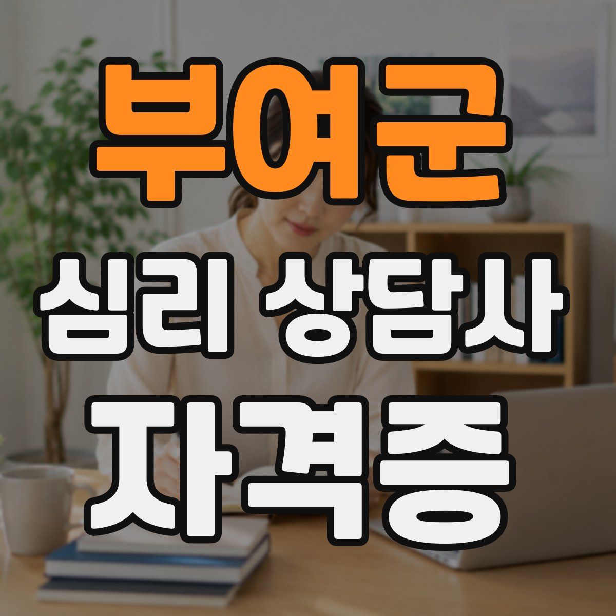 부여군 심리 상담사 자격증