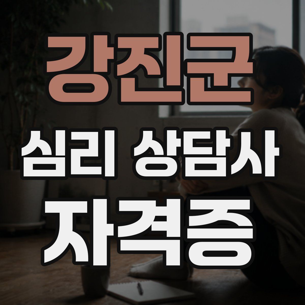 강진군 심리 상담사 자격증