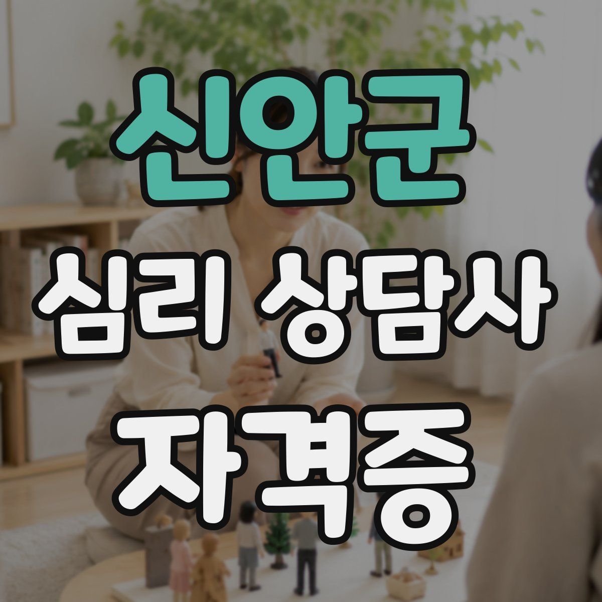 신안군 심리 상담사 자격증