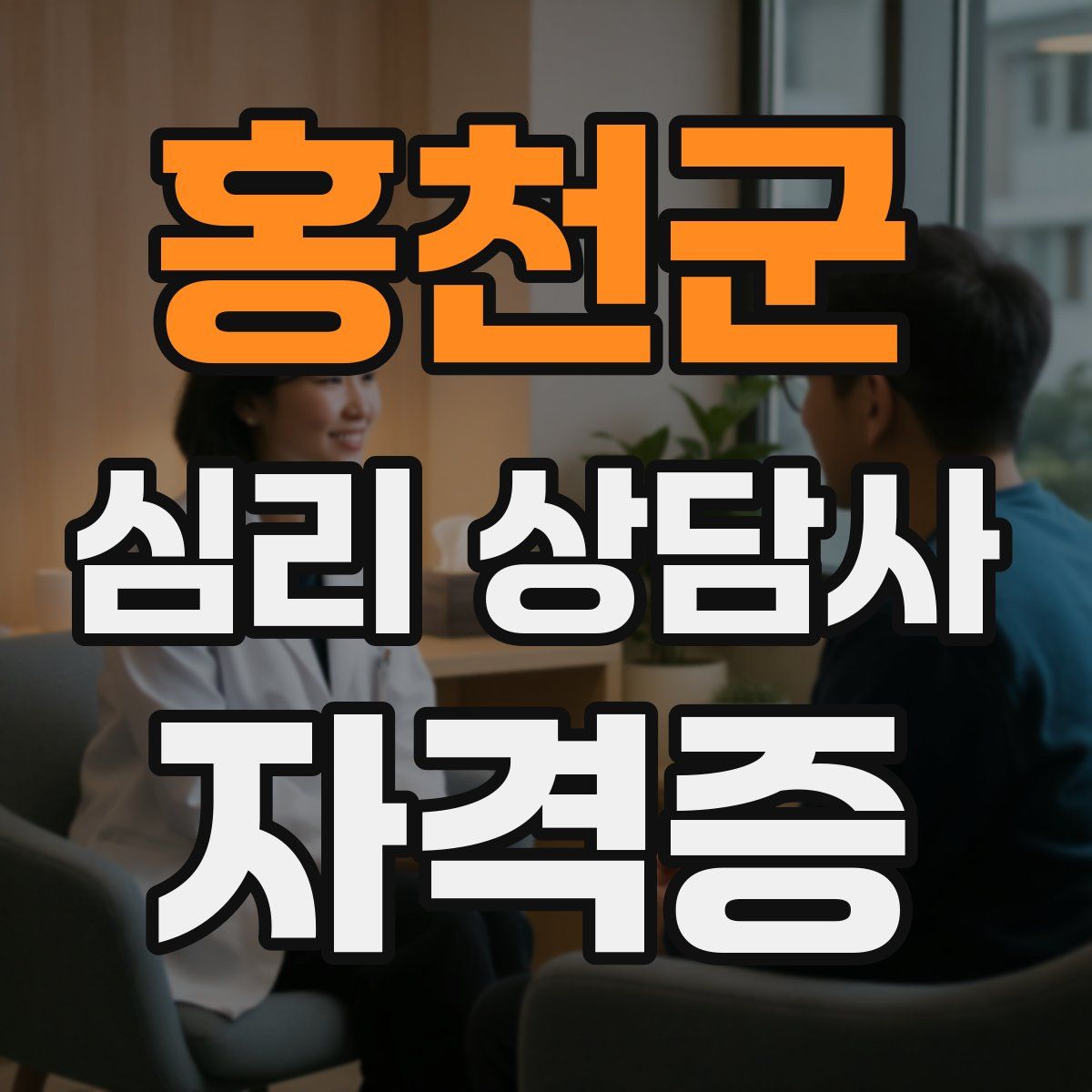 홍천군 심리 상담사 자격증